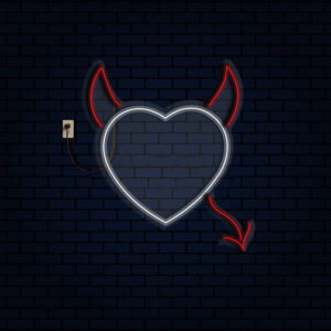 cupid love - open neon