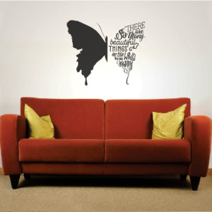 wkbutoct135 Wall Kriti Cute Butterfly Wall Sticker