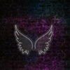 wings open neon
