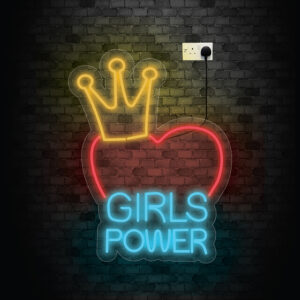 Girl Power open led