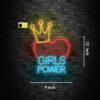 girl open neon