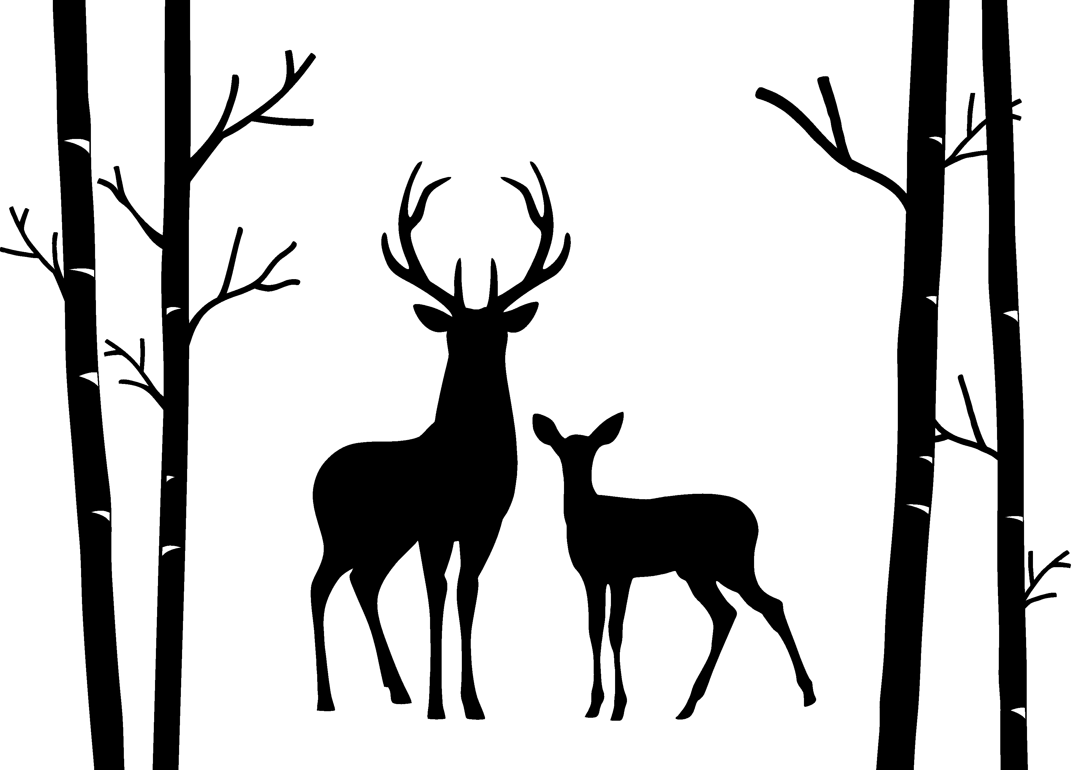 WKDEC202258-1 Wall Kriti Deer Decal - Image 3