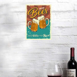 WKVFDEC2022034 Vertical Wall Sign/Wall Painting