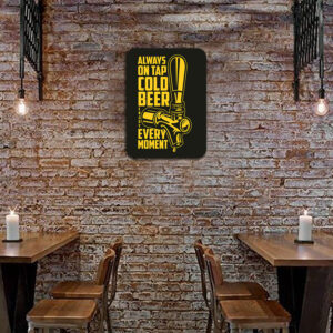 WKVFDEC2022035 Vertical Wall Sign/Wall Painting